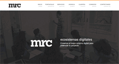 Desktop Screenshot of mrc.cl