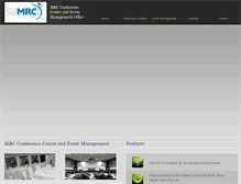 Tablet Screenshot of conferences.mrc.ac.za