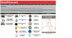 Desktop Screenshot of bioafrica.mrc.ac.za