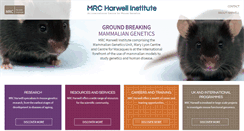 Desktop Screenshot of har.mrc.ac.uk