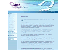 Tablet Screenshot of mdp.mrc.ac.uk